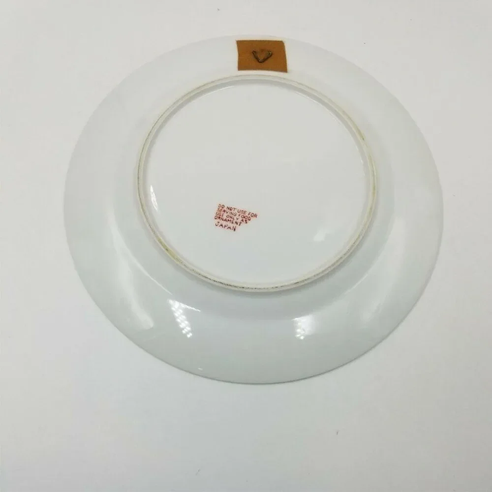 Vintage Capital Washington DC Collector Plate Souvenir White House Japan